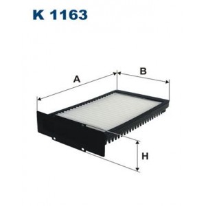 K 1163 Filter, kabin luft FILTRON - Top1autovaruosad