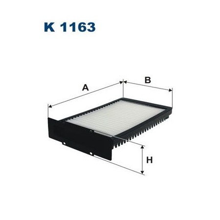 K 1163 Filter, cabin air FILTRON