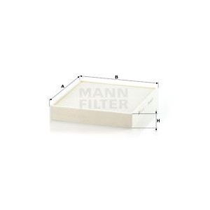 CU 26 010 Filter, cabin air MANN-FILTER - Top1autovaruosad