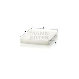 CU 2533-2 Filter, kabin luft MANN-FILTER - Top1autovaruosad