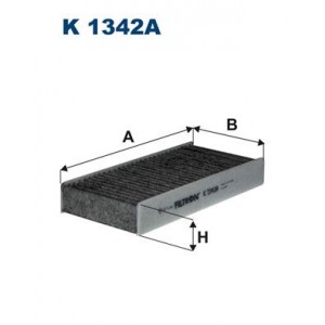 FILTRON K 1342A-2x - Cabin filter with ac - Top1autovaruosad