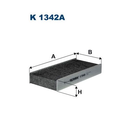 K 1342A-2x Suodatin, matkustamon ilma FILTRON