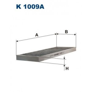 K 1009A Filter, cabin air FILTRON - Top1autovaruosad