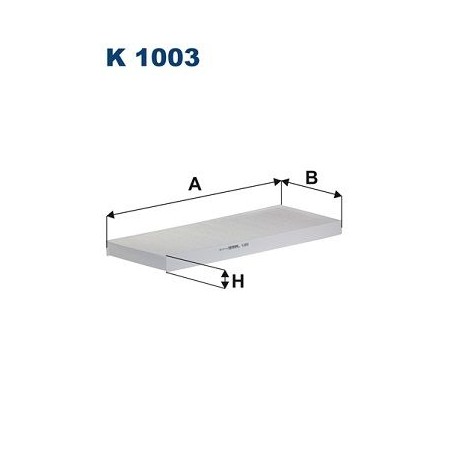 K 1003 Filter, cabin air FILTRON