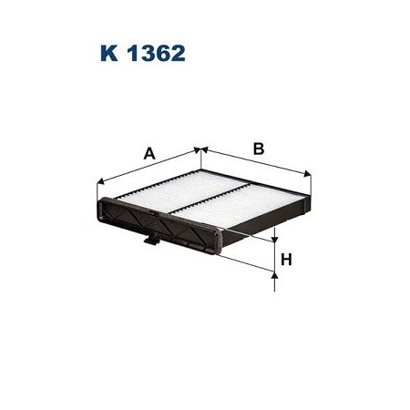 K 1362 Фильтр, воздух во внутренном пространстве FILTRON