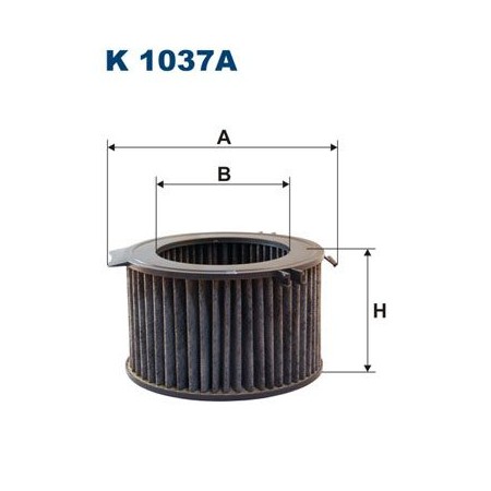 K 1037A Suodatin, matkustamon ilma FILTRON