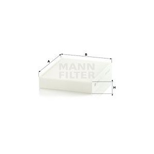 CU 25 001 Filter,salongiõhk MANN-FILTER - Top1autovaruosad