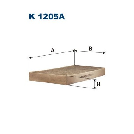 K 1205A Suodatin, matkustamon ilma FILTRON