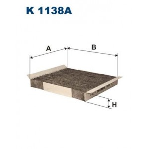 K 1138A Filter,salongiõhk FILTRON - Top1autovaruosad