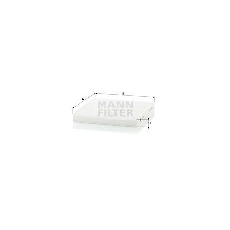 MANN-FILTER CU 2132 - Cabin filter fits: SMART FORTWO 0.8D/1.0/Electric 01.07-