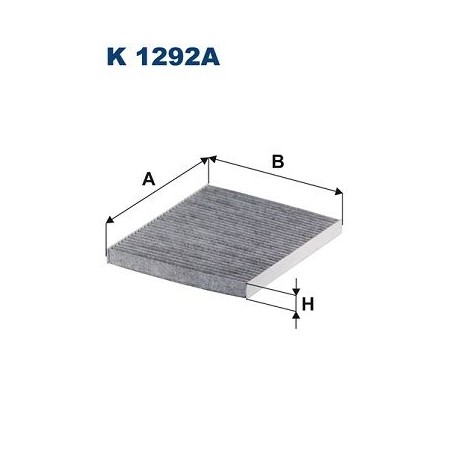 K 1292A Cabin filter with activated carbon fits: ALFA ROMEO GIULIETTA 1.4