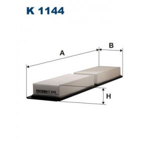 K 1144 Filter, cabin air FILTRON - Top1autovaruosad