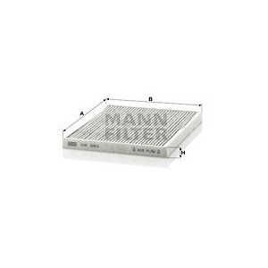 MANN-FILTER CUK 2243 - Cabin filter with  - Top1autovaruosad
