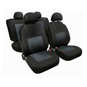 Seat cover set Sport, black-gray