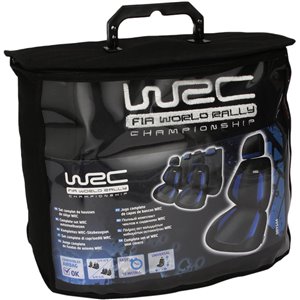 WRC seat cover set Blue Race