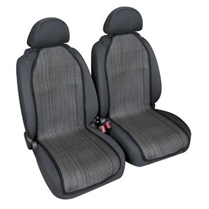 Seat cover set SlimTrip 2pcs, gray