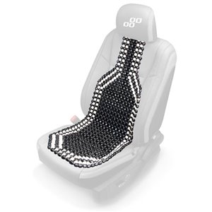 Massaging seat cover 128 * 38cm, black
