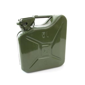 Metal canister 5L, green