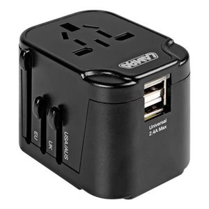 Adapter UK, EU, USA, AUS 10A + 2 USB