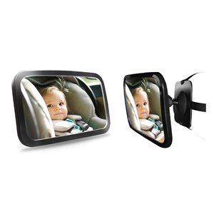 Зеркало для наблюдения за ребенком в машине 29*19 см