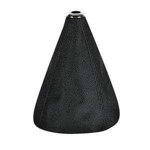 Gear lever leather cover, black