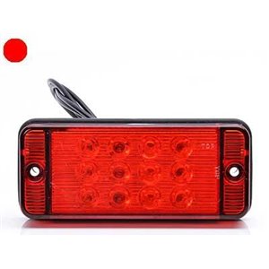 Rear LED fog light red 107 4x46 7 1 - Top1autovaruosad
