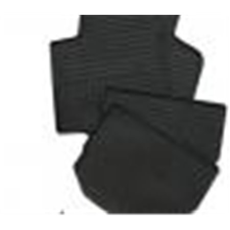 VW Passat 96- rubber mats 4 pcs