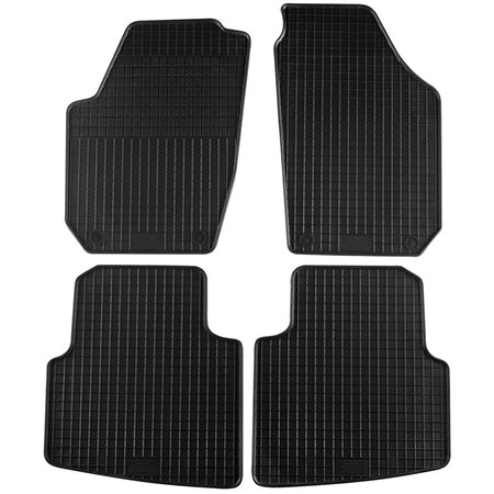 Skoda Roomster 06- rubber mats 4pcs