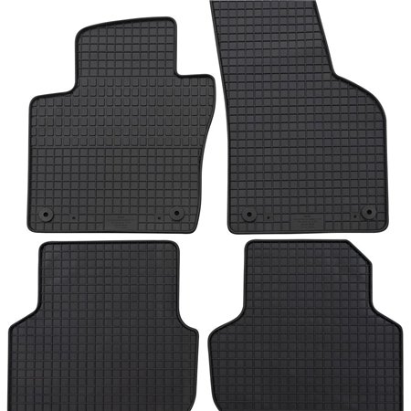 VW Jetta 01/11- rubber mats 4 pcs