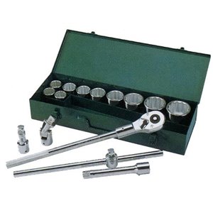 15-piece set of 3/4 "socket wrenches 30-60mm