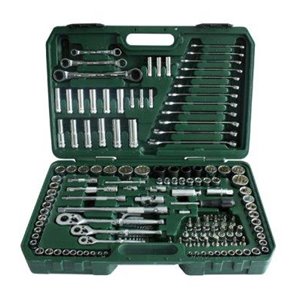 150-piece 1/4 ”& 3/8” & 1/2 ”socket wrench set