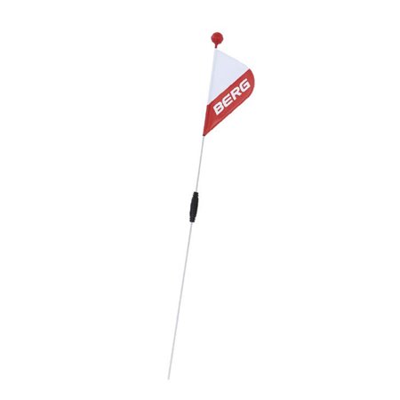 Berg säkerhetsflagga S/M, längd 62cm