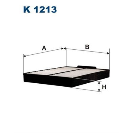 FILTRON K 1213 - Cabin filter fits: SUZUKI GRAND VITARA I, GRAND VITARA II, XL7 1.6-3.6 03.98-12.09
