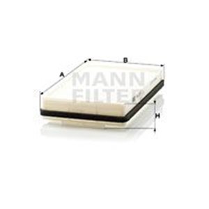 MANN-FILTER CU 2534 - Cabin filter fits   - Top1autovaruosad