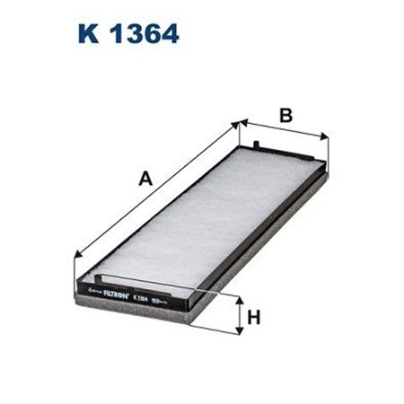 K 1364 Filter, cabin air FILTRON