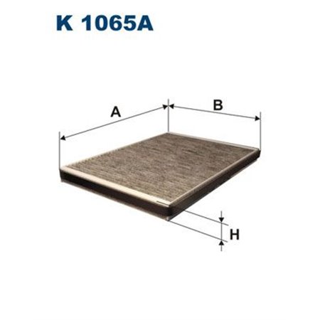 K 1065A Suodatin, matkustamon ilma FILTRON