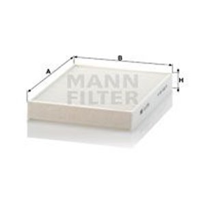 CU 2736-2 Filter, cabin air MANN-FILTER - Top1autovaruosad