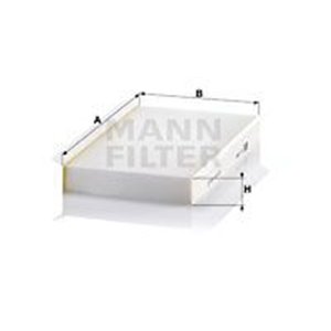 CU 2747 Filter,salongiõhk MANN-FILTER - Top1autovaruosad