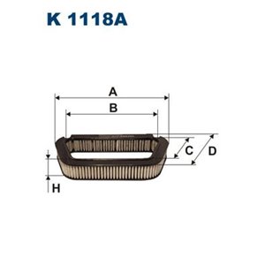 FILTRON Filter, salongiõhk K 1118A