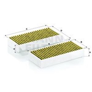 FP 26 028-2 Filter, cabin air MANN-FILTER - Top1autovaruosad