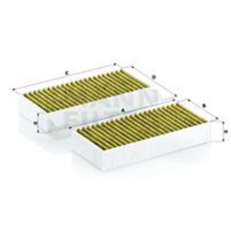 FP 26 028-2 Filter, cabin air MANN-FILTER