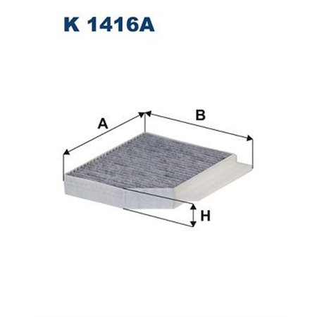 K 1416A Салонный фильтр FILTRON       