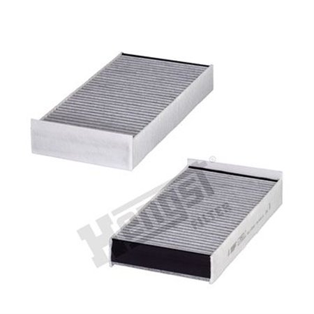 HENGST FILTER E3950LC-2 - Cabin filter with activated carbon fits: BMW 1 (F40), 2 (F45), 2 GRAN COUPE (F44), 2 GRAN TOURER (F46)