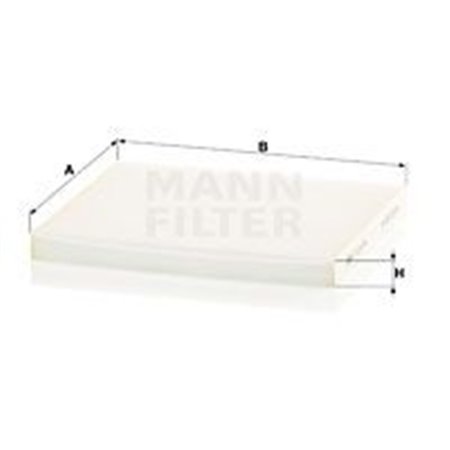 CU 24 004 Filter,salongiõhk MANN-FILTER