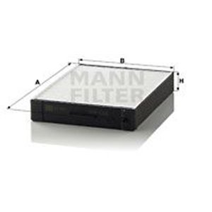 MANN-FILTER Filter, salongiõhk CU 2647
