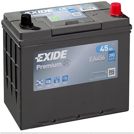 Batteri Premium 45Ah 390A 237x127x227 - +