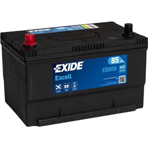 Exide Excell 85Ah 800A 300x192x192+-