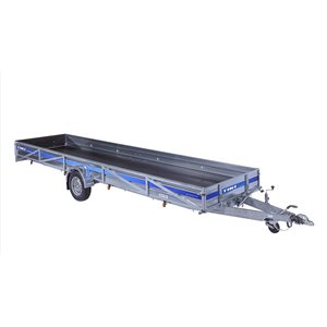 Box trailer with brakes CP650-RB ​​/ 1500kg t