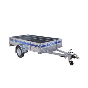 Box trailer with brakes CP300-LBH/1400kg