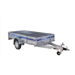 Box trailer with brakes CP327-LBH/1600kg